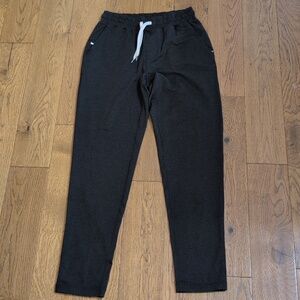 Vuori Pants Mens Small Black Ponto Performance Soft Fabric Stretch Modern Fit